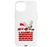 Santa Claus and Reindeer Merry Christmas Case for iPhone 15 Plus