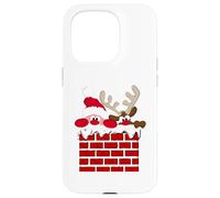 Santa Claus and Reindeer Merry Christmas Case for iPhone 15 Pro