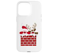 Santa Claus and Reindeer Merry Christmas Case for iPhone 15 Pro Max