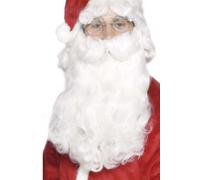 Santa Claus Beard Super Deluxe Adults Father Christmas Fancy Dress Accessory