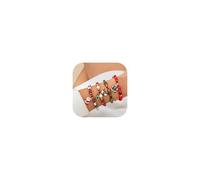 Santa Claus Bracelet - Christmas Accessories Jewelry Gift for Women - Merry Christmas Stocking Stuffers, Adjustable, Alloy, no gemstone