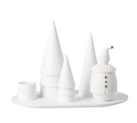 Santa Claus Candle Holder with Räder