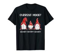Santa Claus Christmas Gnomes Grumpy Mood Xmas Costume T-Shirt