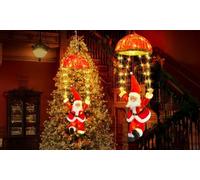 Santa Claus Christmas Parachute Lights