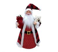 Santa Claus Christmas Tree Topper,Cute Xmas Santa Claus Plush Stuffed with LightFor Christmas Tree Topper,Christma-s Tre-e Toppe-r Decorations HolidaysParty Home Decor
