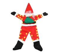 Santa Claus Climbing Decoration - Hanging Christmas Ornament, Seasonal Climbing Figure | Fun Festive Display, Outdoor Party Classroom Door Window Wall Decor, Holiday Porch Accent, Roof Hanging Gift