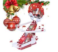 Santa Claus Climbing Ladder Toy | Remote Control | Automatic Racing Game Climbing Santa Claus on Stairs | for Boys Girls Office Bedroom Living Room