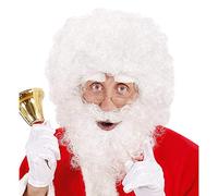 Santa Claus Curly Beard Eyebrows Wig for Hair Accessory Fancy Dress