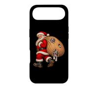 Santa Claus Delivering Great Dane Presents Naughty Puppies Case for iPhone Air