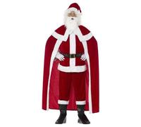 Santa Claus Deluxe Christmas Fancy Dress Costume Adult Mens Extra Large
