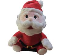 Santa Claus Door Stopper - 3 lbs Weighted Christmas Decoration Plush Santa Figurine Door Holder for Holiday Home Décor, Festive Christmas Decoration & Funny Gift for Entryways, Living Room, Kids’ Room