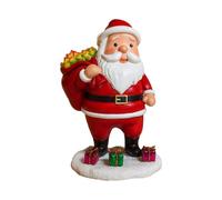 Santa Claus Figurines, Long-Term Use, 1 Piece, Santa Statues Resin, Lighted Christmas Decoration, For Home, Tabletop, Mantle, Bookshelf