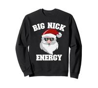 Santa Claus Funny Christmas Big Nick Energy Sweatshirt