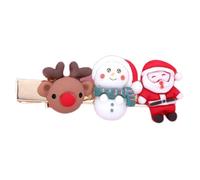 Santa Claus Hair Pins - Christmas Santa Claus Hair Clip | Cute Christmas Hair Clips for Christmas Hair Clips Christmas Hair Accessories Cob