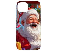 SANTA CLAUS HAPPY SMILING LAUGHING FATHER CHRISTMAS SANTA Case for iPhone 15 Plus
