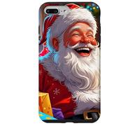 SANTA CLAUS HAPPY SMILING LAUGHING FATHER CHRISTMAS SANTA Case for iPhone 7 Plus/8 Plus