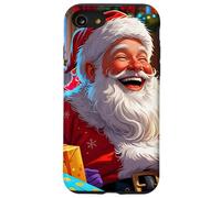 SANTA CLAUS HAPPY SMILING LAUGHING FATHER CHRISTMAS SANTA Case for iPhone SE (2020) / 7 / 8