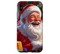 SANTA CLAUS HAPPY SMILING LAUGHING FATHER CHRISTMAS SANTA Case for iPhone XS Max