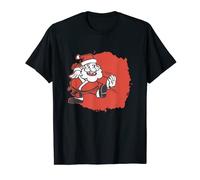 Santa Claus Karate Holiday Joyful Happy Christmas December T-Shirt
