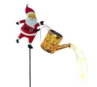Santa Claus Kettle Shaped Solar Lights LED Party Accessories