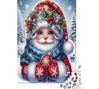 Santa Claus Puzzle Christmas Fantasy Forest Adult Jigsaws Educational Game Challenge Great Gift Idea 70x50cm/1000pcs