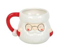 Something Different Ceramic Mug Santa Claus Shaped 500ml Festive Red Hand Wash Only