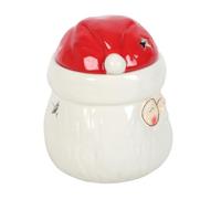 Santa Claus Shaped Oil Burner and Wax Warmer - Ceramic Christmas Decoration, Holiday Aromatherapy & Fragrance Diffuser, Perfect for Holiday Gifting