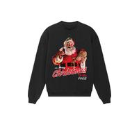 Santa Claus Sweatshirt Coca-Cola Black XXL