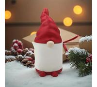 Santa Claus Toilet Roll Holder - Christmas Funny Toilet Paper Holder Free Standing -Easy DIY Assembly & Eco-Friendly Novelty Loo Roll Holder Home Decor for Kitchen Bedroom Bathroom Living Romm (2pcs)