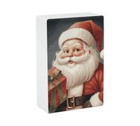 Santa Claus with Box Cigarette Case Portable Novelty Cigarette Packing Box Crush Proof Waterproof Cigarette Box Novelty Gifts for Friend