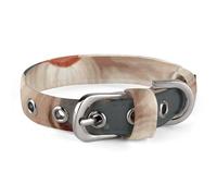 Santa Claus with Box Dog Collar Adjustable Soft and Comfortable Puppy Collars with Metal Buckle Pet Collar for Small Medium Pet