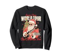 Santa Claus World Tour Rockin Around The Christmas Tree Sweatshirt