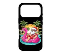 Santa Clause Beach Raft Case for iPhone 17 Pro