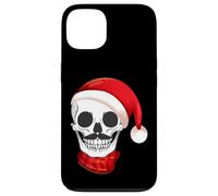 Santa Clause Skull Christmas Design Funny Calavera Navidad Case for iPhone 13