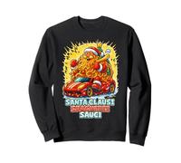 Santa Clausi Spaghetti Sauci Italian Brainrot Meme Xmas Sweatshirt