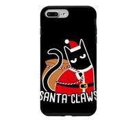 SANTA CLAWS Cat Christmas Humor Case for iPhone 7 Plus/8 Plus