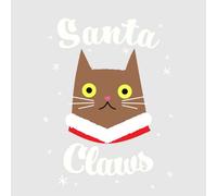 Santa Claws Women's T-Shirt - Grey - 4XL - Grey