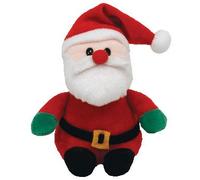 Santa - Clip On - TY Beanies - Jingle Beanies