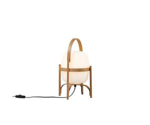 Santa & Cole Cestita Table Lamp White Glass