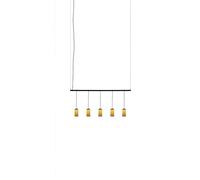 Santa & Cole Cirio Lineal 1 Módulo Pendant White Pana/Porcelain