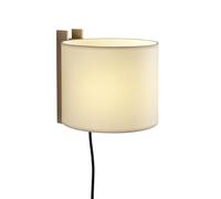 Santa & Cole TMM Corto Wall Lamp Beige Beech