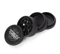 Santa Cruz 4 Piece Medium Shredder in Black Biodegradable Hemp