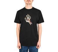 Santa Cruz Burnt Bone Hand S/S T-Shirt - Black