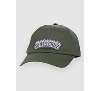 Santa Cruz Burnt Collegiate Cap dark moss Uni