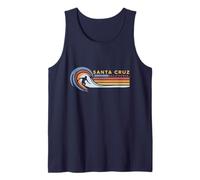 Santa Cruz CA California Retro 70s 80s Surfer Tank Top