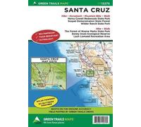 Santa Cruz, Ca Map (Green Trails Maps)