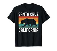 Santa Cruz California Beach Forest Norcal Northern Cali Bear T-Shirt