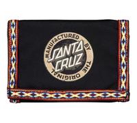 Santa Cruz Carved MFG Wallet - Black