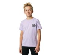 Santa Cruz Check Oval Mono Short Sleeve T-shirt Purple 8-10 Years Kids
