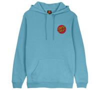 Santa Cruz - Classic Dot Chest Hood - Hoodie size L, turquoise